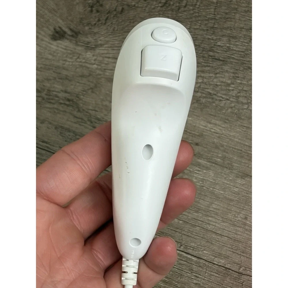 Nintendo‎ Wii Nunchuk Controller and Racing Wheel Bundle OEM Accessories